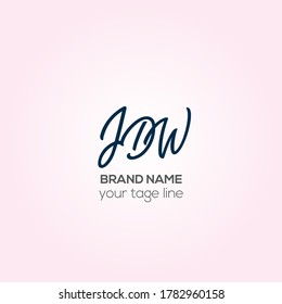 JDW vector logo design, IDW Creative logo design