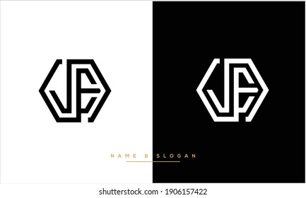 JE ,EJ Abstract Letters logo monogram