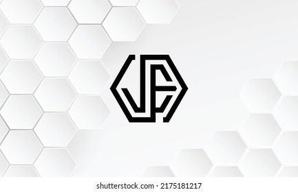 JE, EJ  Abstract Letters Logo Monogram