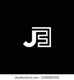 JE or EJ letter logo design. Abstract outstanding professional business awesome artistic branding company different colors illustration.