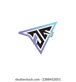 JE letter combination cool logo esport or gaming initial logo as a inspirational concept design