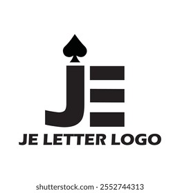 Letra JE Logo O logotipo JE é uma pequena explicação do conceito do logotipo