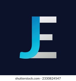 JE Letter Logo Template Illustration Design.