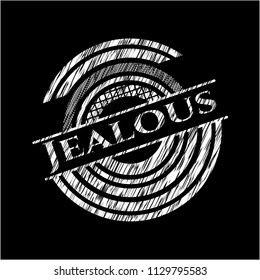 Jealous with chalkboard texture