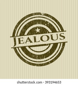 Jealous rubber grunge texture seal