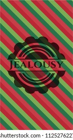 Jealousy Christmas Style Badge..