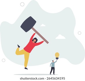 Colega ciumento, chefe tóxico mata todas as ideias nunca implementadas, inveja ou desonestidade colega de trabalho com vida não profissional.