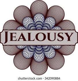 Jealousy linear rosette