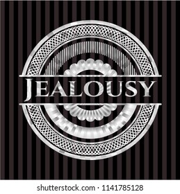 Jealousy silvery emblem