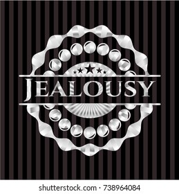 Jealousy silvery emblem