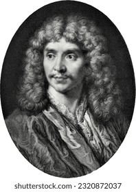 Molière, Jean-Baptiste Poquelin (15 de enero de 1622 a 17 de febrero de 1673)