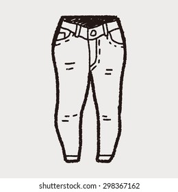 jeans doodle