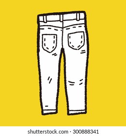 jeans doodle