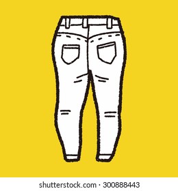 jeans doodle
