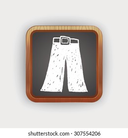 jeans doodle
