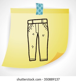 jeans doodle
