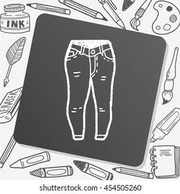 jeans doodle