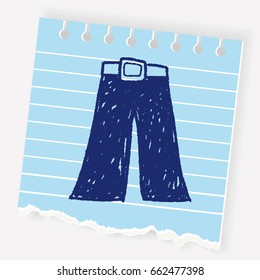 jeans doodle