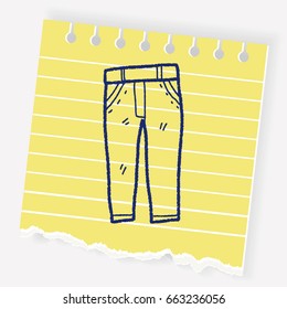 jeans doodle