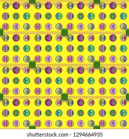 Jeans fabric background with clothes button.