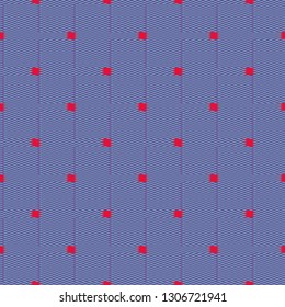 Jeans fabric texture - seamless pattern. Elegant vintage denim textile background.