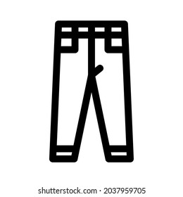 jeans icon or logo isolated sign symbol vector illustration - high quality black style vector icons
