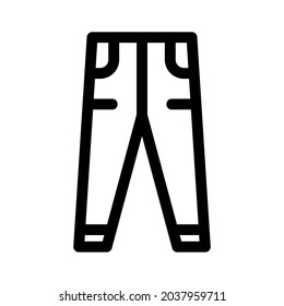 jeans icon or logo isolated sign symbol vector illustration - high quality black style vector icons
