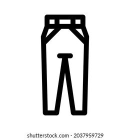 jeans icon or logo isolated sign symbol vector illustration - high quality black style vector icons
