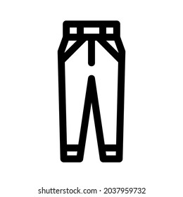 jeans icon or logo isolated sign symbol vector illustration - high quality black style vector icons
