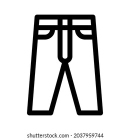 jeans icon or logo isolated sign symbol vector illustration - high quality black style vector icons
