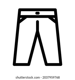 jeans icon or logo isolated sign symbol vector illustration - high quality black style vector icons

