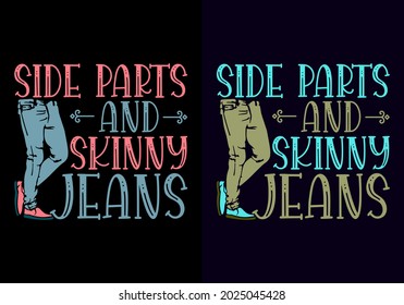  Jeans jealous of me too t shirt graphics,denim jeans design typography,vector illustartion for print