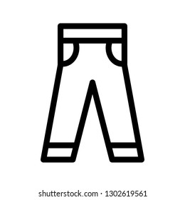jeans line icon 