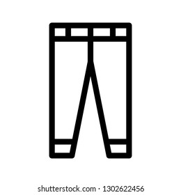 jeans line icon 