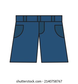 jeans para presentación de sitios web de iconos de símbolos