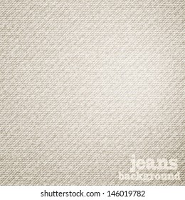 Jeans texture. Abstract background. Vector EPS-10