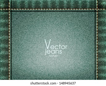 Jeans Textur. Vektorgrafik 
