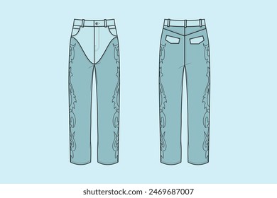 Jeans are a type of pants or trousers made from denim or dungaree cloth. Often the term "jeans"