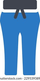 jeans Vector illustration on a transparent background. Premium quality symmbols. Glyphs vector icons for concept and graphic design. 
