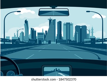 Jeddah Saudi Arabia skyline vector 