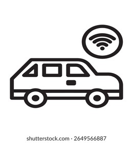 Jeep car vector image icon design, design background is kept white.