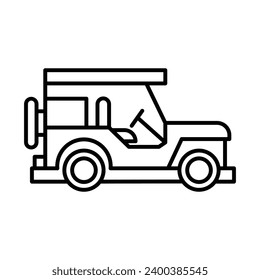 Jeep Icon Design For Personal And Commercial Use