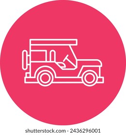 Jeep Icon Design For Personal And Commercial Use