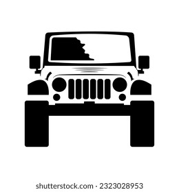 Jeep Icon  symbol, and vector, Can be used for web, print, and mobile