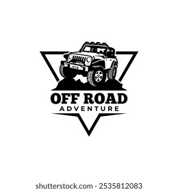 jeep offroad adventure 4x4 vector and illustration