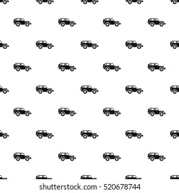Jeep pattern. Simple illustration of jeep vector pattern for web svg
