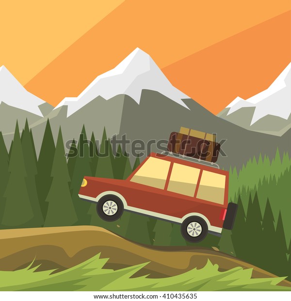 Free Free 316 Jeep Going Up Mountain Svg SVG PNG EPS DXF File