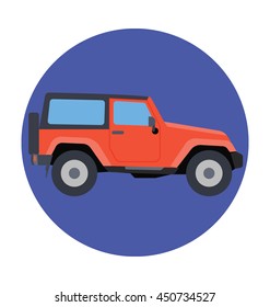 Jeep Vector Icon