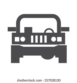 Jeep vector image to be used in web applications, mobile applications and print media. 