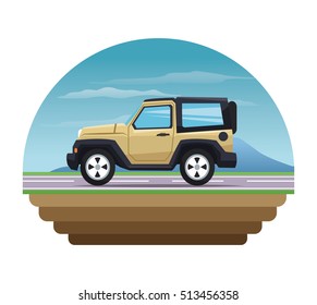 Jeep vehicle and transportation design